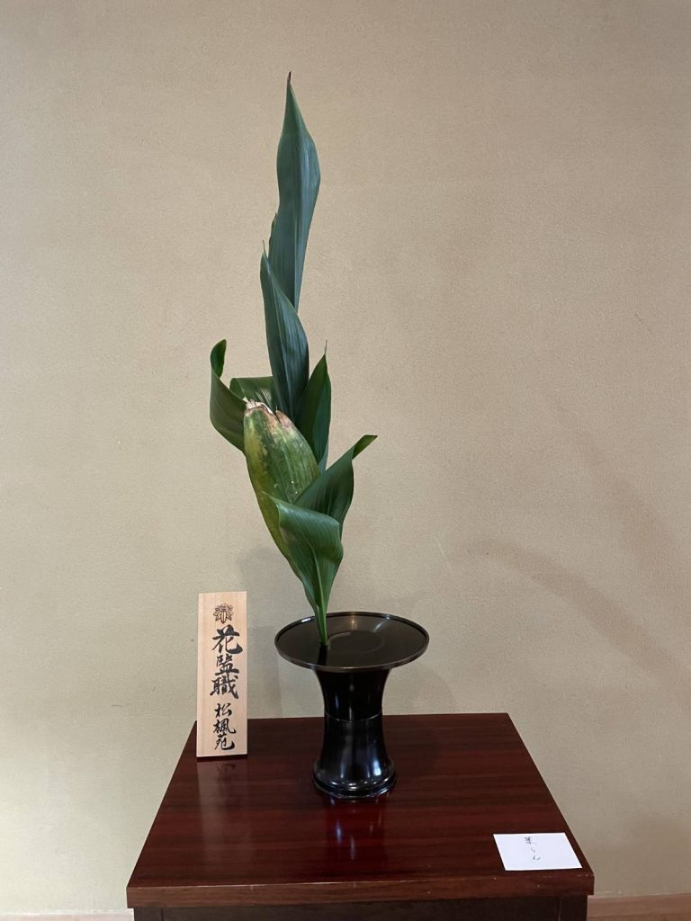 西大寺松月堂古流、生花、流派、体験大歓迎